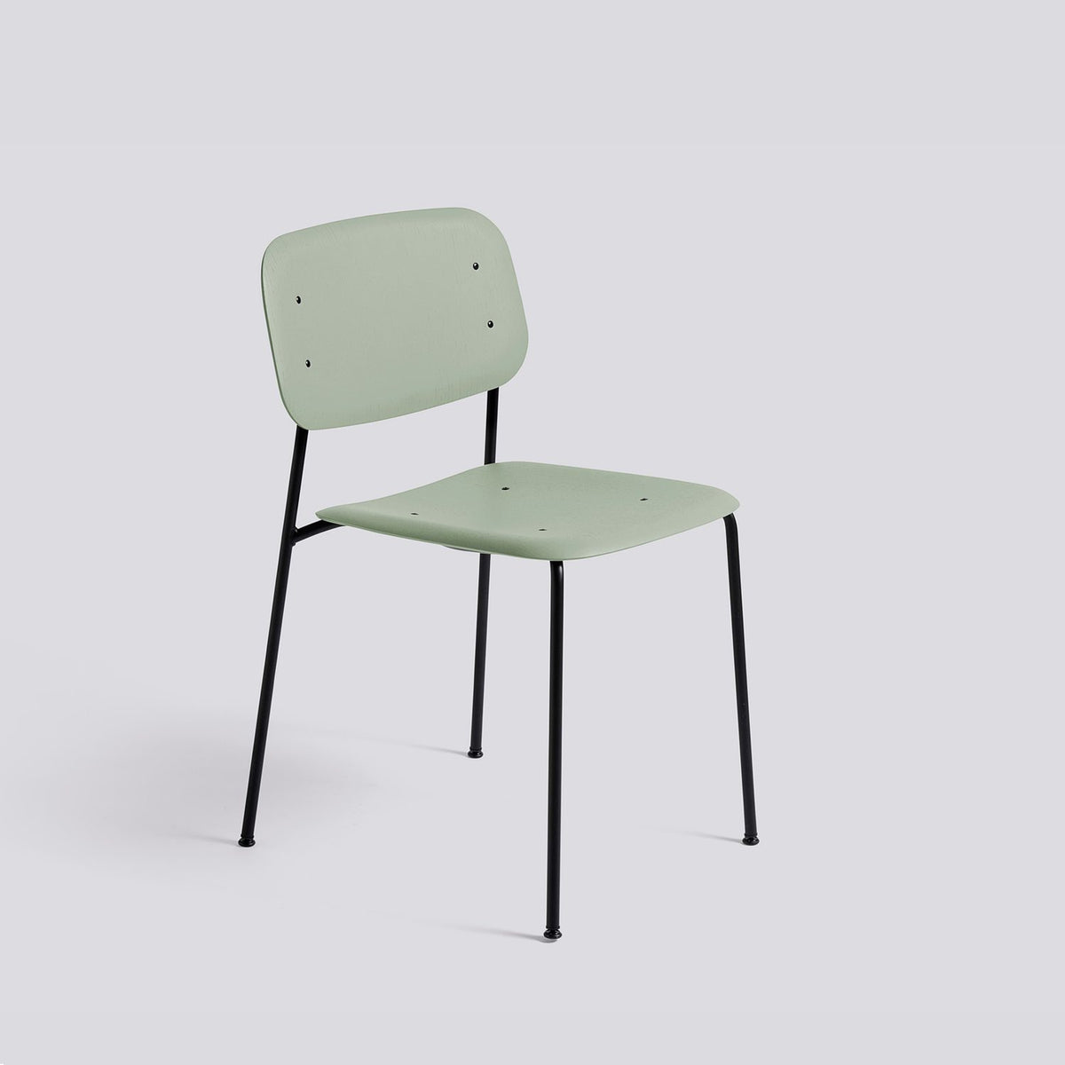 Soft Edge 40 Stol Dusty green – ekfaner med vattenbaserad lack