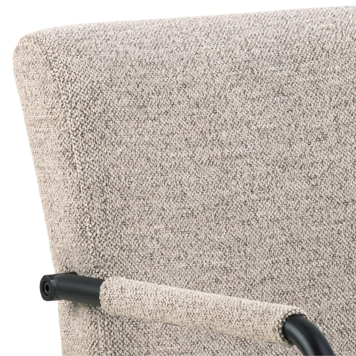 Adele Matstol med Armstöd Monza tyg Beige