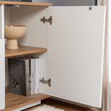 Asprilla Konsolbord Vit / Atlantic Pine