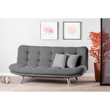 Toulouse bäddsoffa (200 x 95 x 105 cm) Grå 3-sitssoffbädd