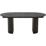 Scarlett Matbord Brunlackad Ek, 105 cm