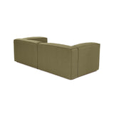 Fora 2-sits (214 x 66 x 105 cm) 2-sitssoffa Grön