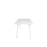 Polar Rektangulärt matbord Vit, MDF, 180 x 90