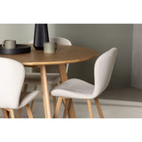 Yakidon, Lilja Rund matgrupp Beige, Natur, Brun, ⌀120
