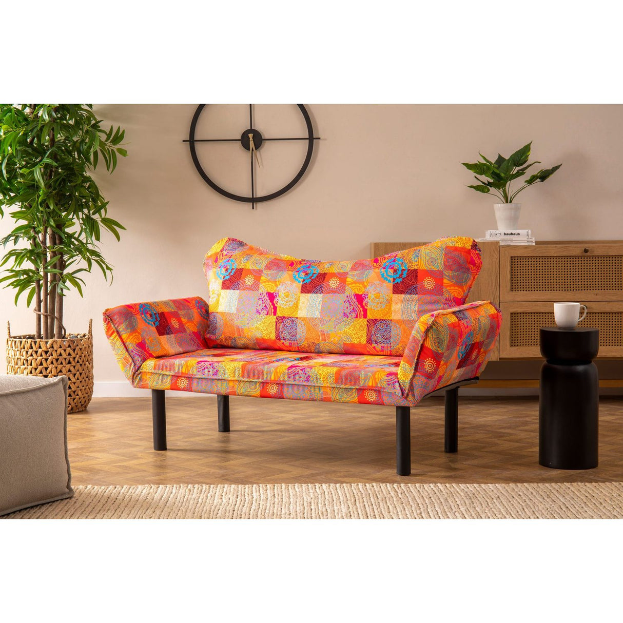 Lima (150 x 75 x 70 cm) Flerfärgad 2-sits bäddsoffa