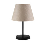 Bordslampa Serie 12 (22 x 14 cm) Beige svart Bordslampa