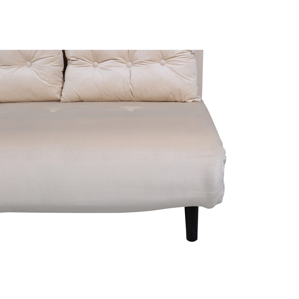 Vicky Fällsäng Beige, Polyestersammet