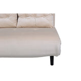 Vicky Fällsäng Beige, Polyestersammet