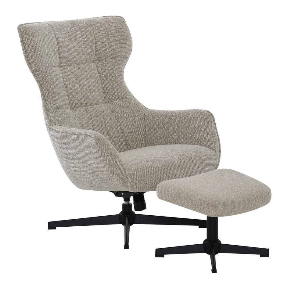 Weston med Pall & Snurr Fåtölj grå/beige