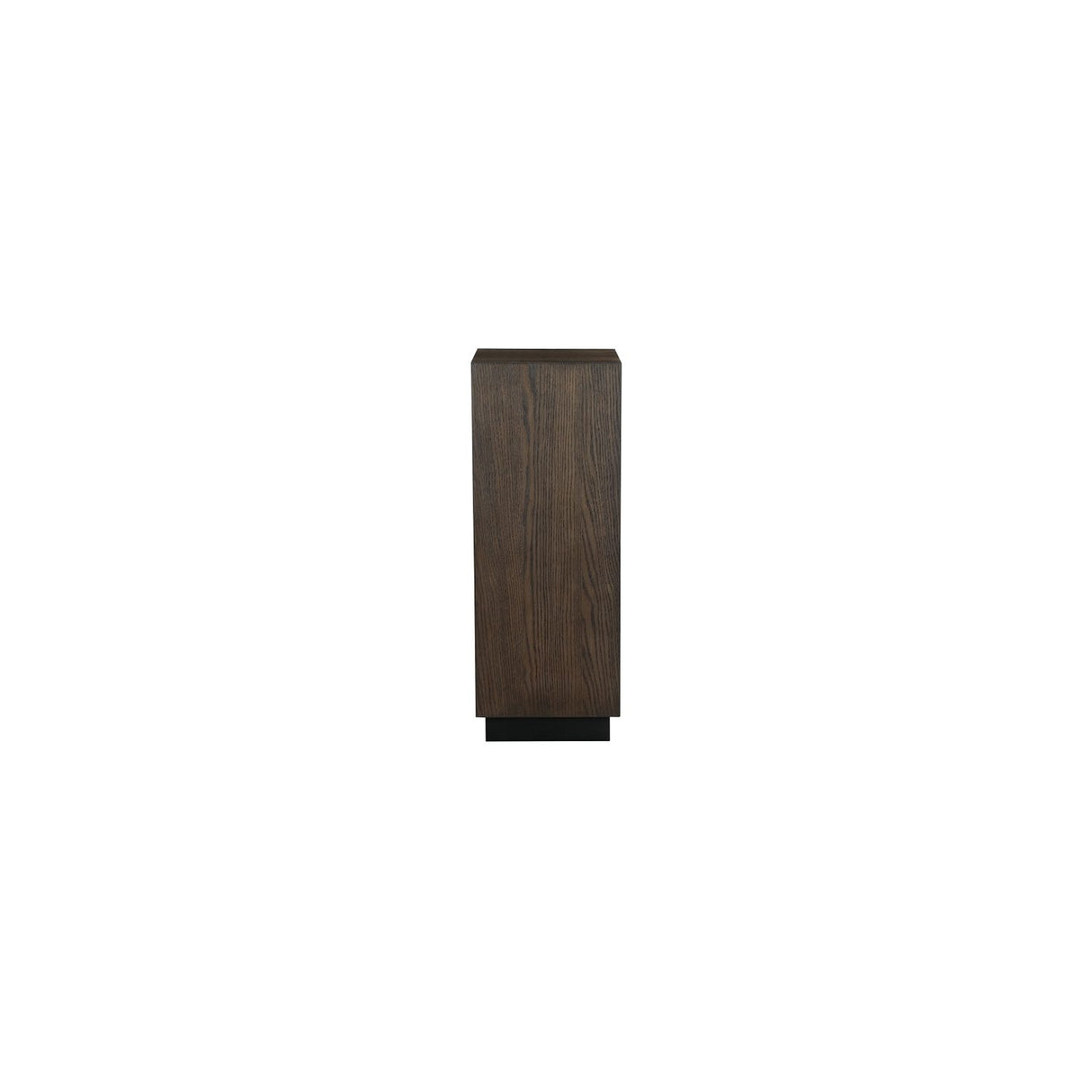 Napoli Piedestal Brunlackad Ek, 80 cm
