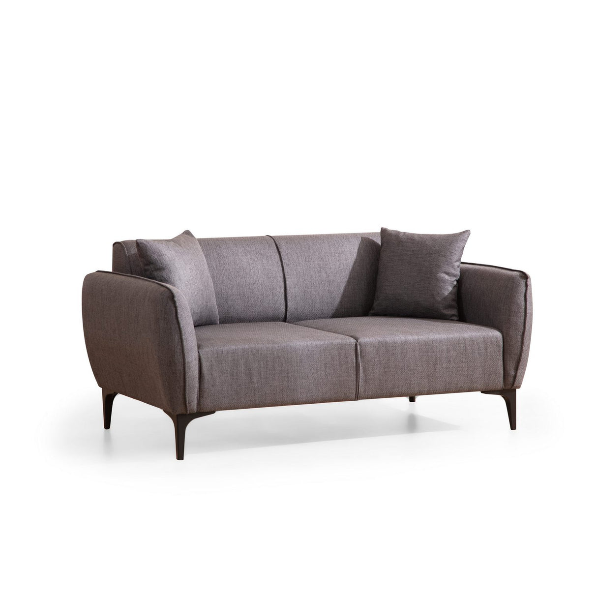 Napoli (160 x 67 x 95 cm) Dark Grey 2-sitssoffa