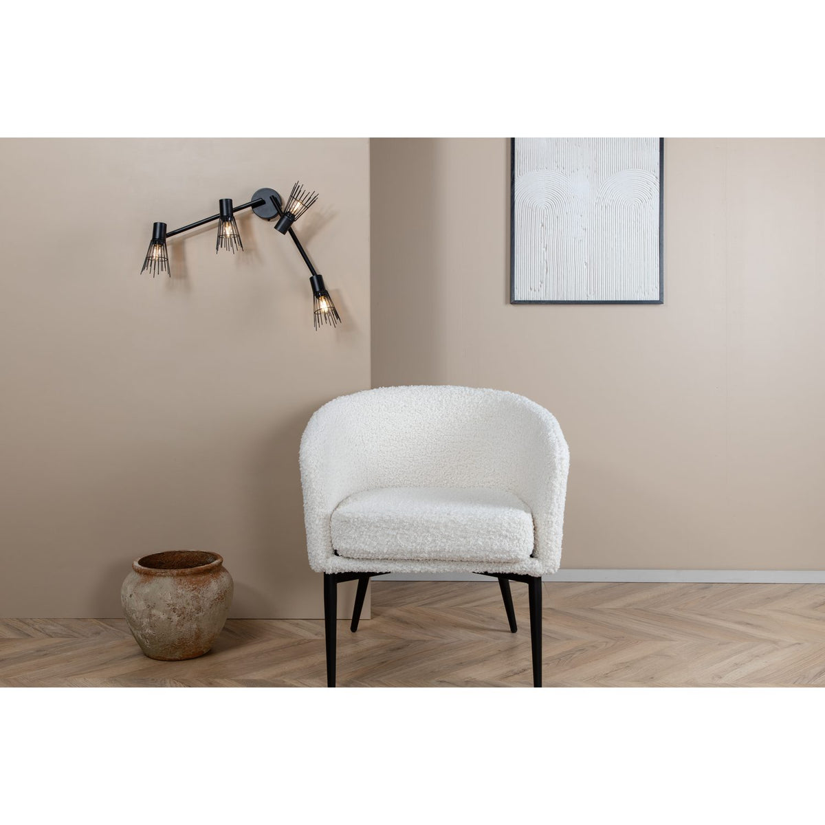 Pico Vägglampa Svart, 19 x 15 x 70