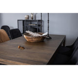 Slider, Velvet Deluxe Rektangulär matgrupp Svart, Natur, 170 x 95