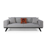 Maputo 3-sits (222 x 92 x 77 cm) 3-sits bäddsoffa Ljusgrå