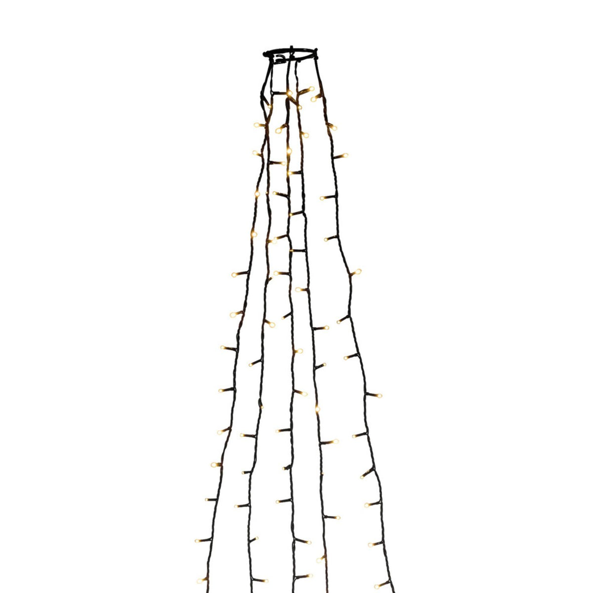 Slinga LED Grön Kabel Amber Julgransbelysning 240 cm
