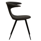 Flair Stol Raven Black, Round Black