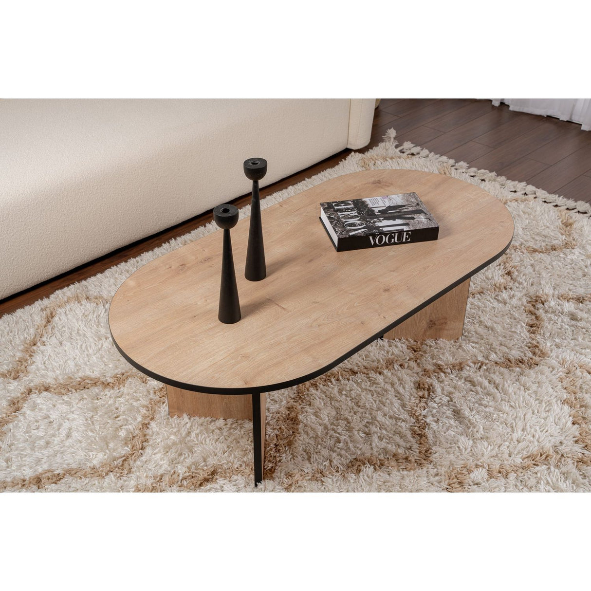 Trentino Soffbord Sapphire Oak Svart