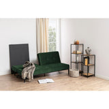 Perugia Bäddsoffa 87x198x95 cm Vic tyg Skogsgrön
