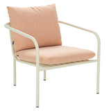 Bendt Fåtölj Pearl White/Teddy Orange