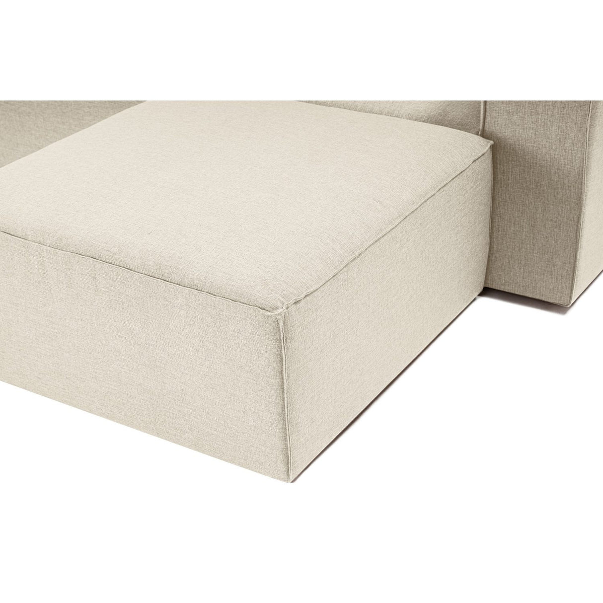 Fora (297 x 66 x 190 cm) Hörnsoffa Ecru