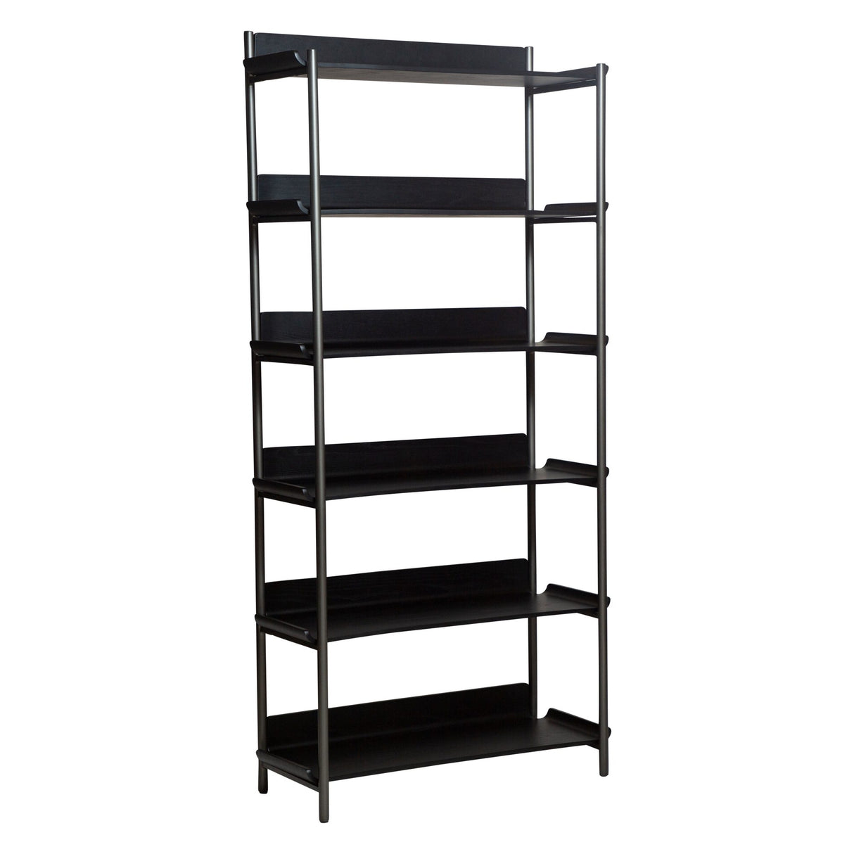 Friyay set om 6 Hylla Black Ash