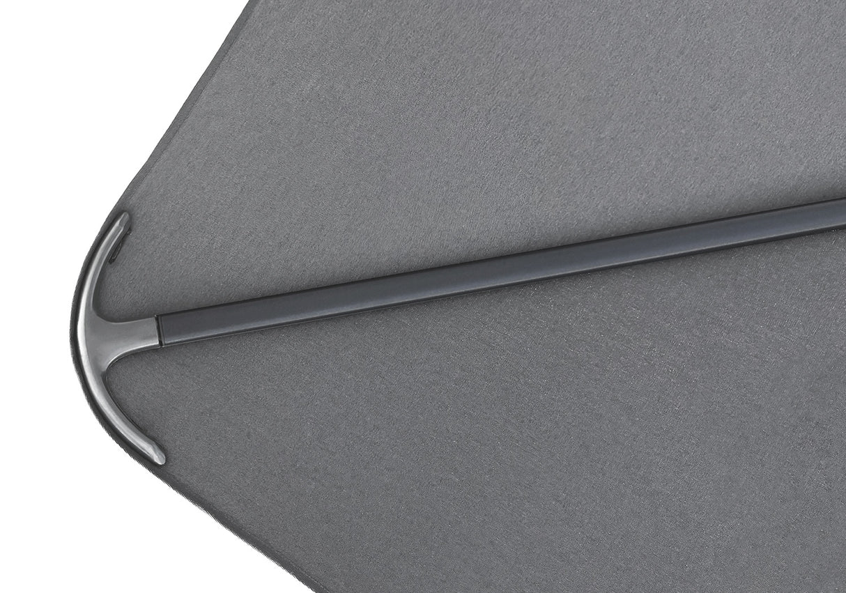 Nexus T2 Frihängande Parasoll 300x300 Anthracite / Manhattan