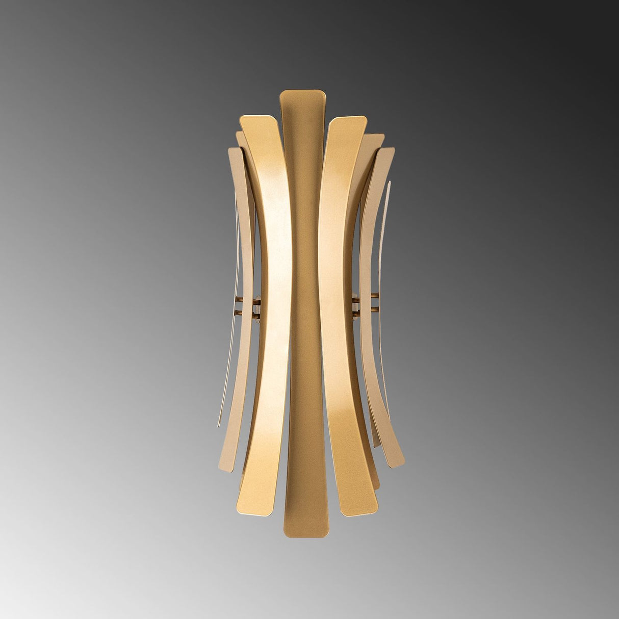 Sofia (17 x 16 x 48 cm) Vägglampa Guld