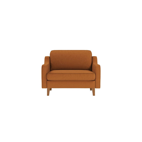 Oslo Loveseat (115 x 84 x 87 cm) 1-sitssoffa Karamell valnöt