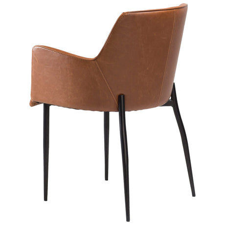 Rombo Stol Vintage Light Brown Art.Leather