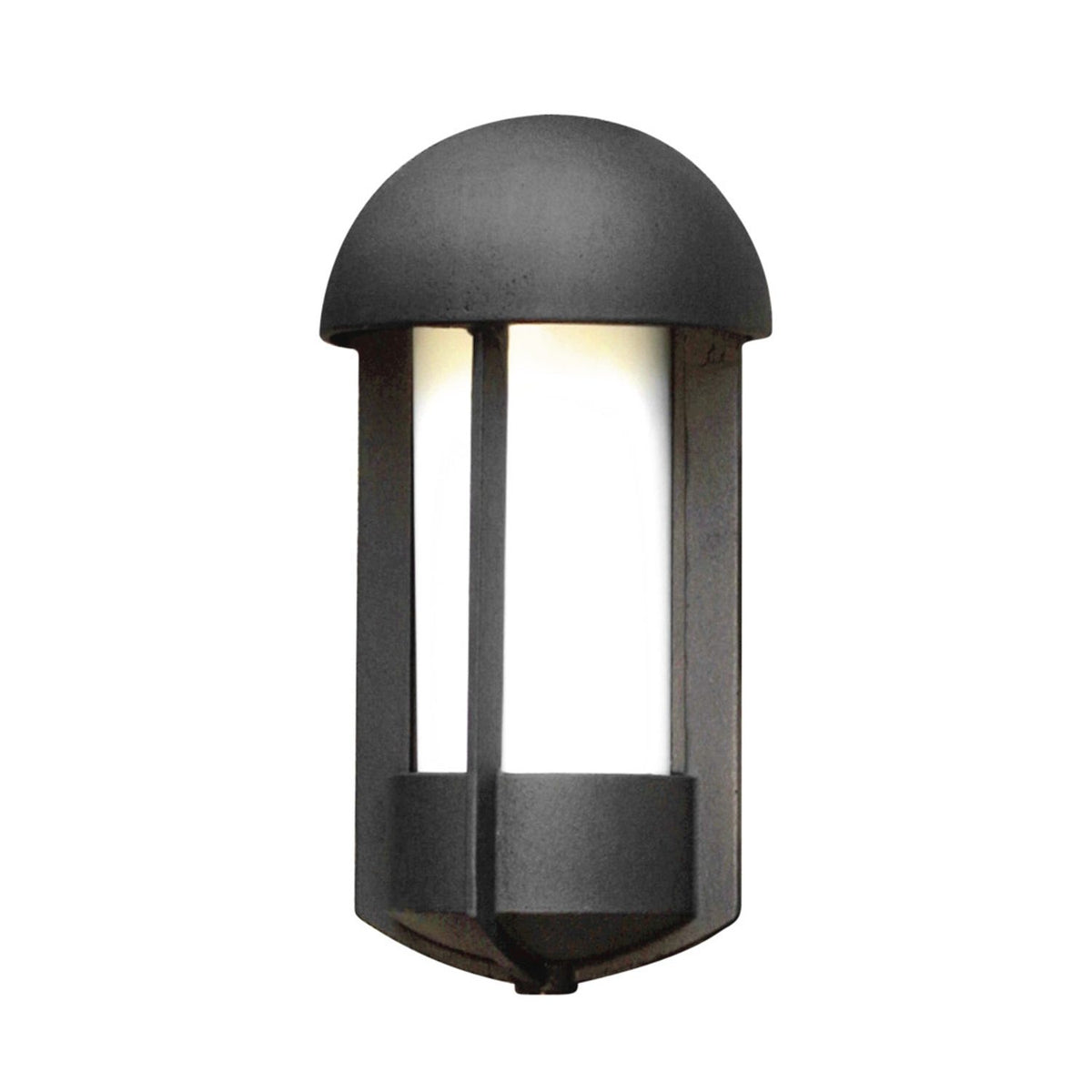 Tyr E27 Vägglampa Ute Mattsvart