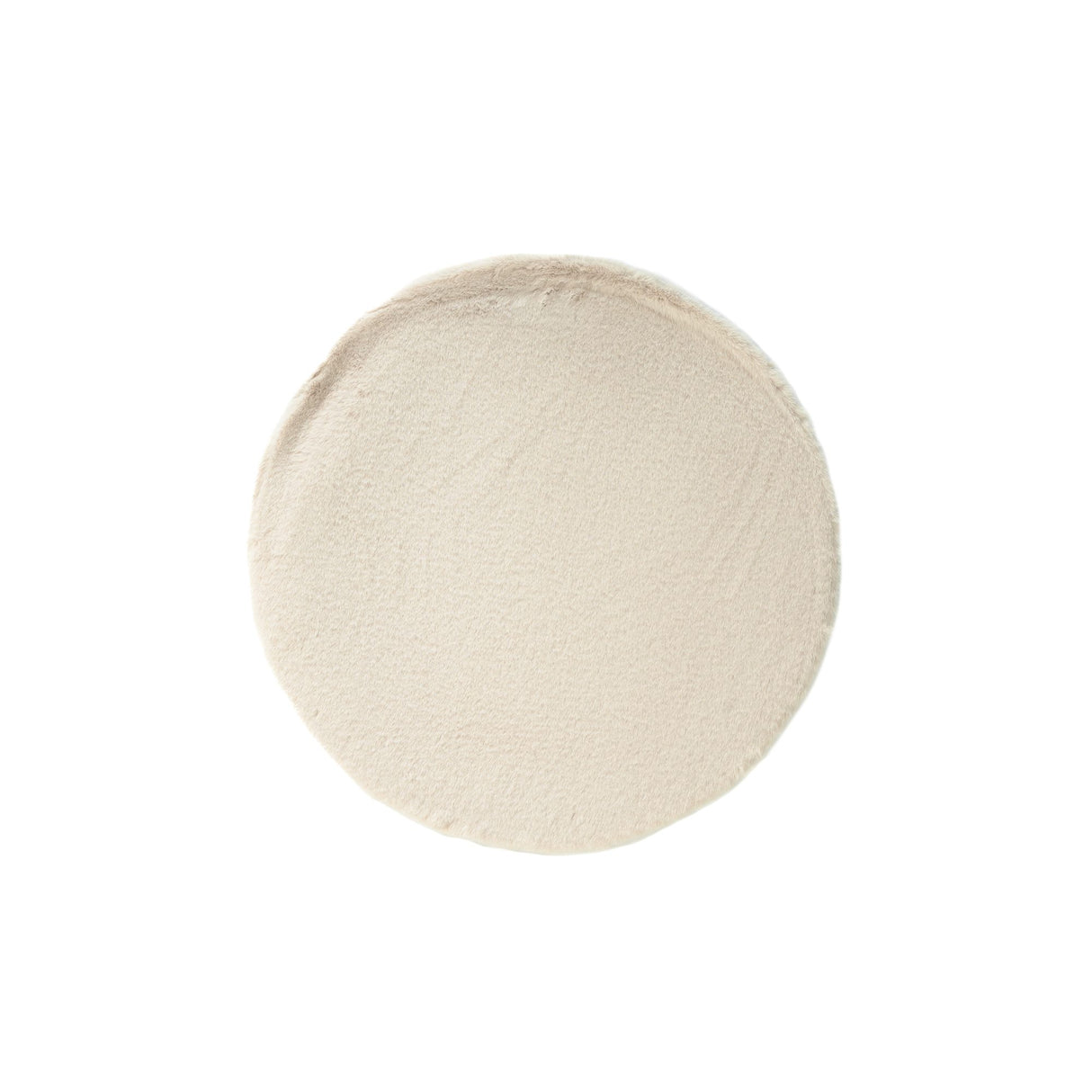 Collin Rund Ryamatta 120 cm Naturvit