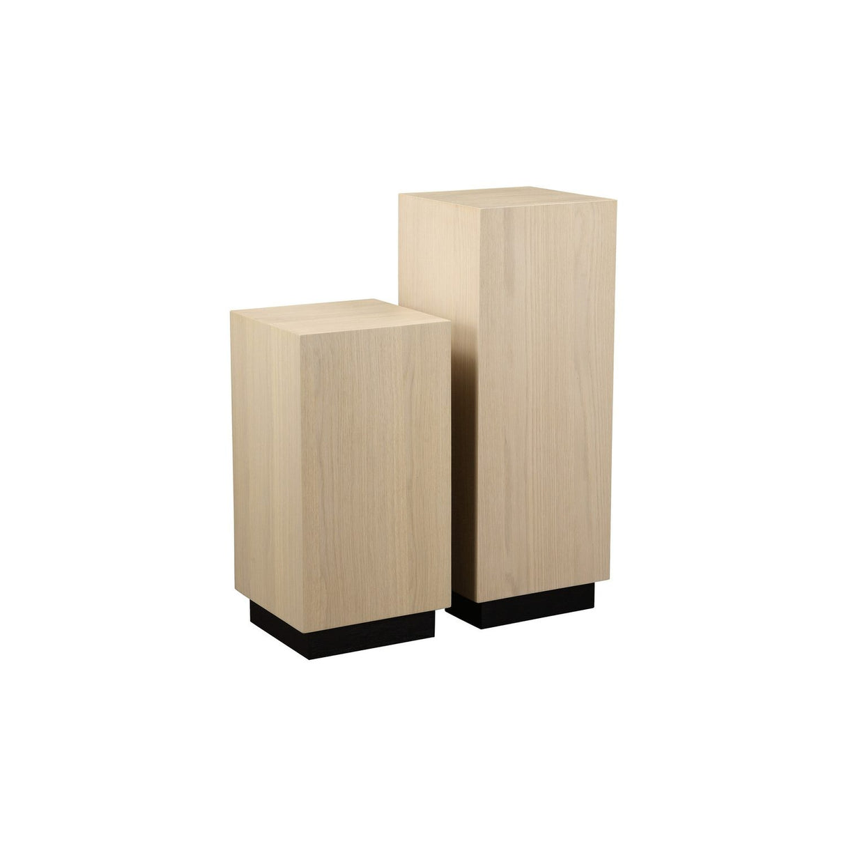 Napoli Piedestal Vitpigmenterad Ek, 80 cm