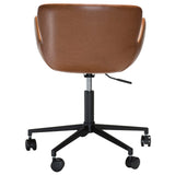 Gaia Kontorsstol Vintage Light Brown