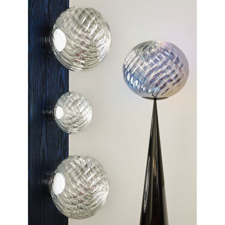 Whirl Pendellampa LED Silver/Dichroic, 45 cm