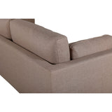 Boom 3-sitssoffa Brun, Polyester