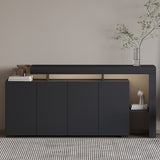 Cork (170 x 80 x 35 cm) Konsolbord Antracit