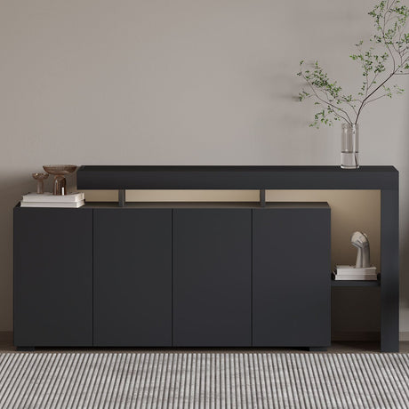 Cork (170 x 80 x 35 cm) Konsolbord Antracit