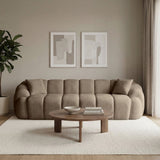 Octavio (268 x 70 x 80 cm) 4-sits soffa Brun