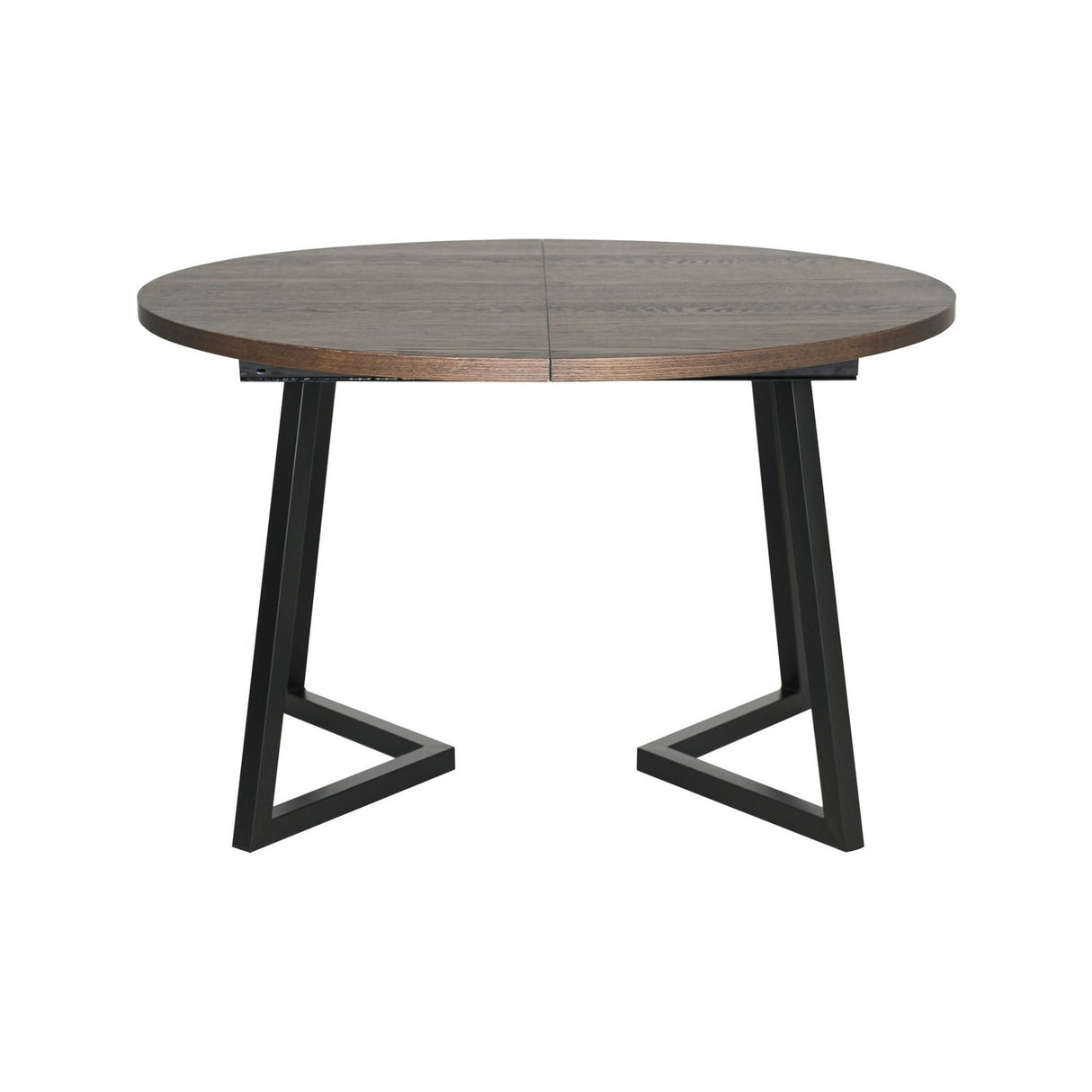 Röa inkl 2 Tillägg Ø120 - 200 cm Matbord Brun
