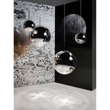 Mirror Ball Pendellampa LED Silver, 25 cm
