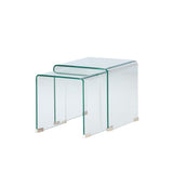 Telemark Sidobord Klar, Table 1: 42x42x42 Table 2: 36x36x39