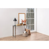 Katrine Konsolbord 76x110x40 cm Krom/Klar