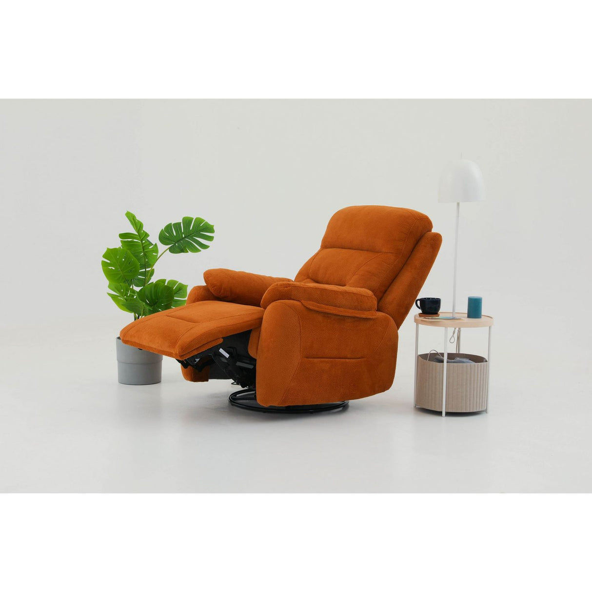 Angela Electric Reclinerfåtölj Tegelröd