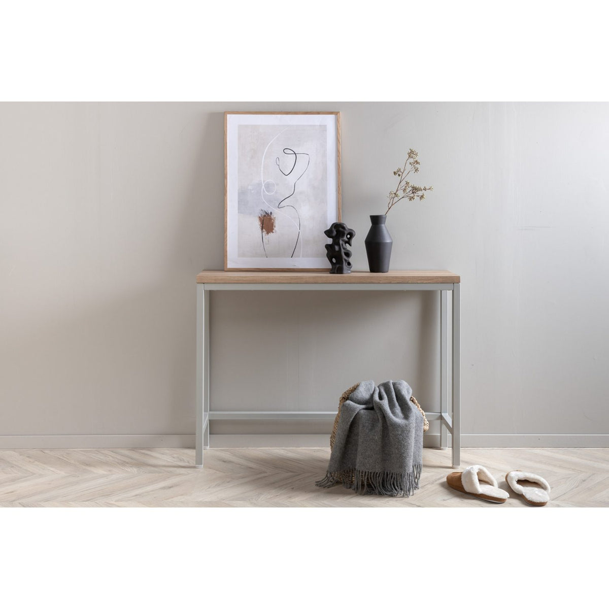 Rise Sidobord Natur, 110 x 30