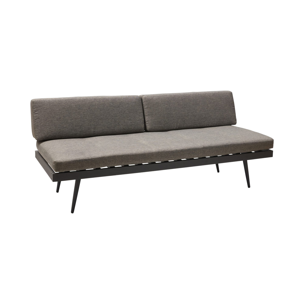 Rio 4 personer Loungesoffa Gråa dynor/Antracit Aluminium