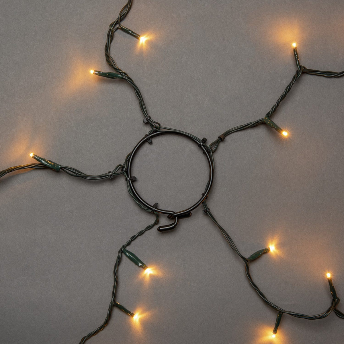 Slinga LED Grön Kabel Amber Julgransbelysning 180 cm