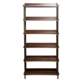 Friyay set om 6 Hylla Walnut