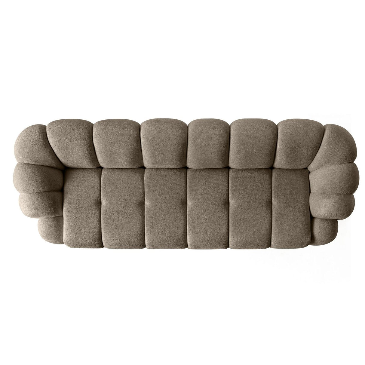 Octavio (268 x 70 x 80 cm) 4-sits soffa Brun
