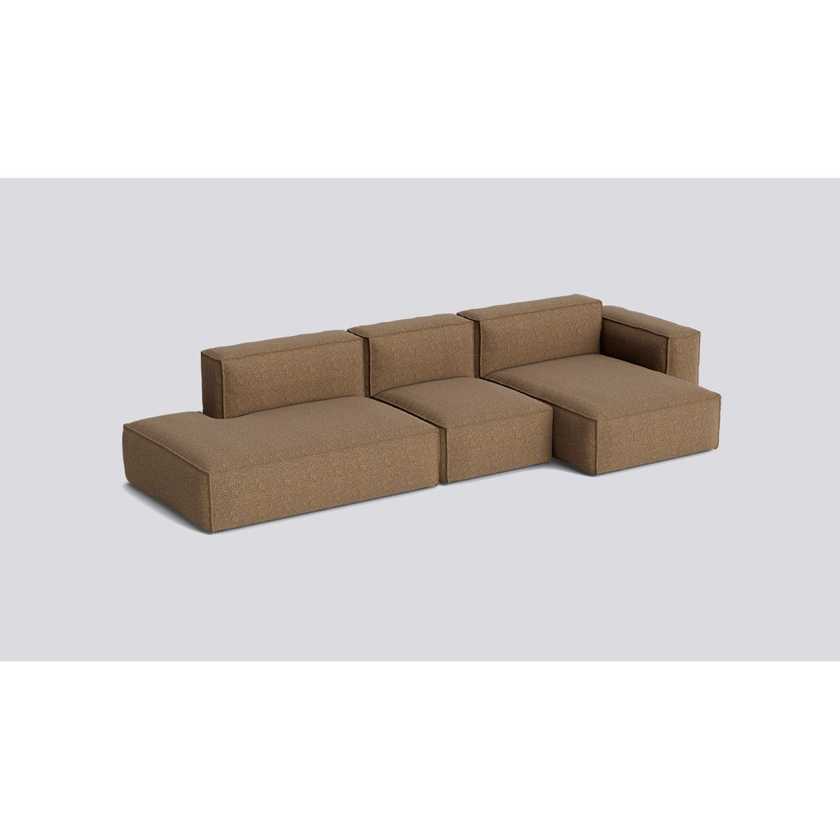 Mags Soft 3-sits, kombination 4 höger Soffa Tartaglia Blue tan 1004, Avtagbart