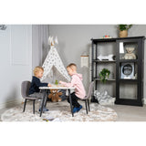 Polar, Polar Rektangulär matgrupp Svart,Grå, Svart,Vit, 50 x 80 x 60